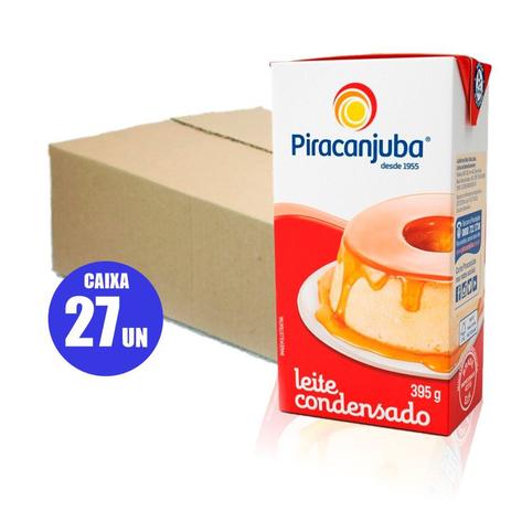 Leite Condensado Piracanjuba 395g 27un Menor preço em Leite Condensado Piracanjuba 395g 27un