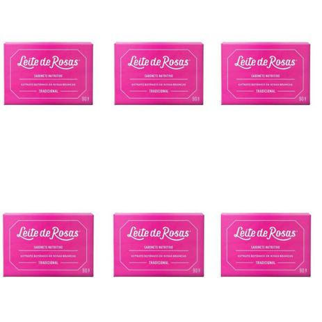 Leite De Rosas Sabonete 90g (Kit C/06) é boa?