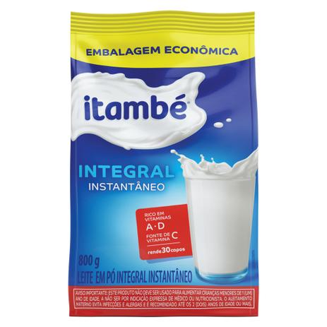 Leite em pó Integral/Instantaneo 800g . - Itambé Menor preço em Leite em pó Integral/Instantaneo 800g . - Itambé