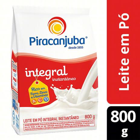 Leite Em Pó Integral Instantâneo Piracanjuba 800g - Pouch é ruim? Leite Em Pó Integral Instantâneo Piracanjuba 800g - Pouch é boa?