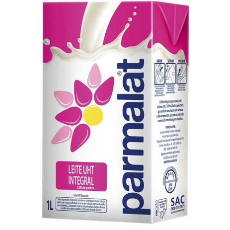 Leite Longa Vida Integral PARMALAT 1 Litro Menor preço em Leite Longa Vida Integral PARMALAT 1 Litro