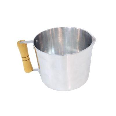 Leiteira Canecão Aluminio Fundido Batido Alça Madeira 1,5lt - Panelas brasil Menor preço em Leiteira Canecão Aluminio Fundido Batido Alça Madeira 1,5lt - Panelas brasil