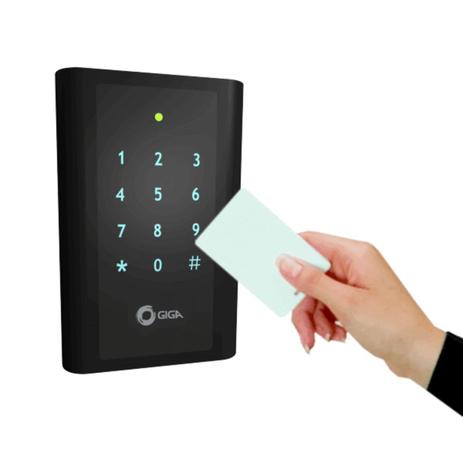 Leitor de Acesso por Senha e Cartão de Proximidade IP E STAND Giga - GS0200 Menor preço em Leitor de Acesso por Senha e Cartão de Proximidade IP E STAND Giga - GS0200