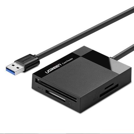 Leitor De Cartão 4 Em 1 Usb 3.0 Sd Micro Sd Tf Ms Cf Ugreen Menor preço em Leitor De Cartão 4 Em 1 Usb 3.0 Sd Micro Sd Tf Ms Cf Ugreen