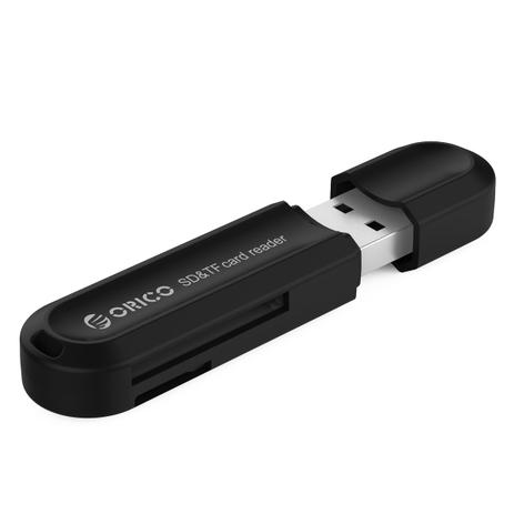 Leitor de Cartão de Memória SD/TF USB 3.0 - Orico Menor preço em Leitor de Cartão de Memória SD/TF USB 3.0 - Orico