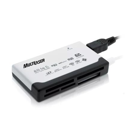 Leitor de Cartão Externo 46 Em 1 Multilaser AC076 Menor preço em Leitor de Cartão Externo 46 Em 1 Multilaser AC076