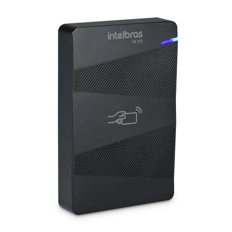Leitor de cartão rfid prox le 130 mf 13,56 mhz - intelbras Menor preço em Leitor de cartão rfid prox le 130 mf 13,56 mhz - intelbras