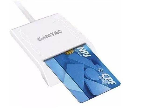 Leitor Smart card USB COMTAC - Infoparts Menor preço em Leitor Smart card USB COMTAC - Infoparts