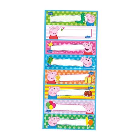 Lembrancinha Adesivos Retangular Peppa Pig 03 cartelas Regina Festas Menor preço em Lembrancinha Adesivos Retangular Peppa Pig 03 cartelas Regina Festas