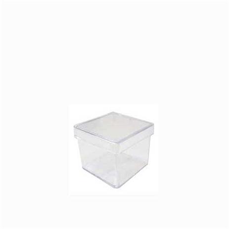 Lembrancinha Caixinha Acrílica Cristal 4x4 10 unidades - Festabox é boa?