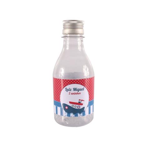 Lembrancinha Garrafa Coquinho 200ml Personalizada Ursinho Marinheiro - Aluá festas Menor preço em Lembrancinha Garrafa Coquinho 200ml Personalizada Ursinho Marinheiro - Aluá festas