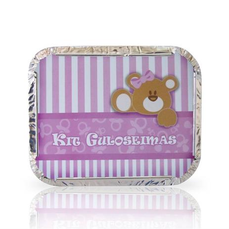 Lembrancinha Marmita Kit Guloseima Ursinho Rosa 10 unidades - Festabox Menor preço em Lembrancinha Marmita Kit Guloseima Ursinho Rosa 10 unidades - Festabox