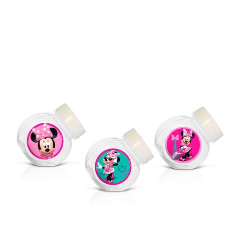 Lembrancinha Mini Baleiro Minnie Rosa 50ml 10 unidades - Festabox Menor preço em Lembrancinha Mini Baleiro Minnie Rosa 50ml 10 unidades - Festabox