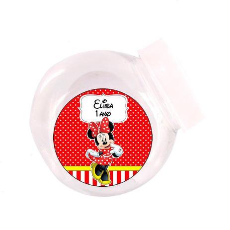 Lembrancinha Mini Baleiro Personalizado Minnie - Aluá festas Menor preço em Lembrancinha Mini Baleiro Personalizado Minnie - Aluá festas