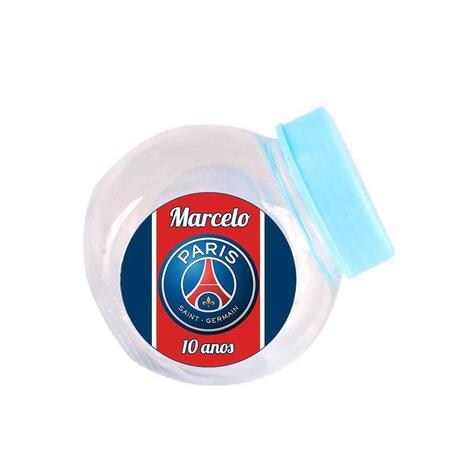 Lembrancinha Mini Baleiro Personalizado Paris Saint Germain - Aluá festas Menor preço em Lembrancinha Mini Baleiro Personalizado Paris Saint Germain - Aluá festas