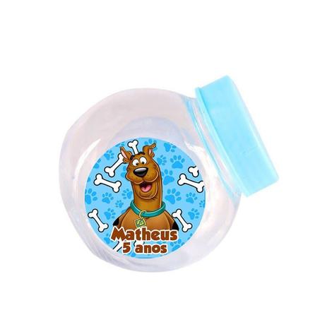 Lembrancinha Mini Baleiro Personalizado Scooby Doo - Aluá festas Menor preço em Lembrancinha Mini Baleiro Personalizado Scooby Doo - Aluá festas