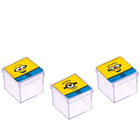 Lembrancinha Mini Caixa de Acrílico Festa Infantil New Minions 10 unidades - Festabox Menor preço em Lembrancinha Mini Caixa de Acrílico Festa Infantil New Minions 10 unidades - Festabox