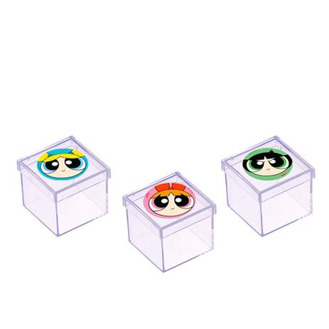 Lembrancinha Mini Caixa de Acrílico Super Poderosas 10 unidades - Festabox Menor preço em Lembrancinha Mini Caixa de Acrílico Super Poderosas 10 unidades - Festabox