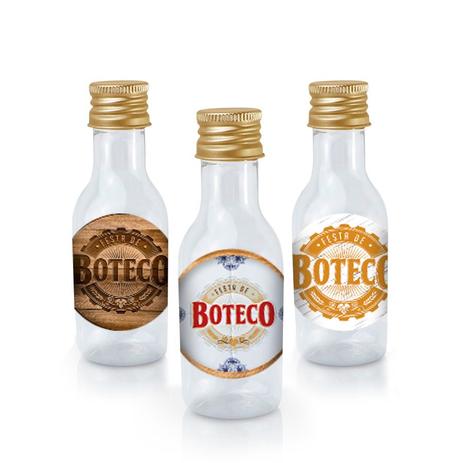 Menor preço em Lembrancinha Mini Garrafinha Tampa Boteco 50ml 10 unidades - Festabox