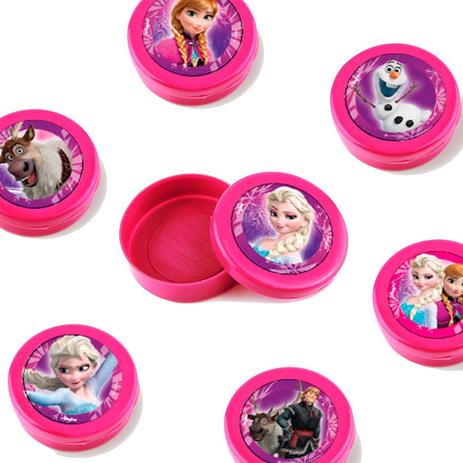 Lembrancinha Mini Latinha Frozen 10 unidades - Festabox Menor preço em Lembrancinha Mini Latinha Frozen 10 unidades - Festabox