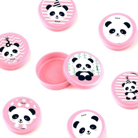 Lembrancinha Mini Latinha Panda 10 unidades - Festabox Menor preço em Lembrancinha Mini Latinha Panda 10 unidades - Festabox