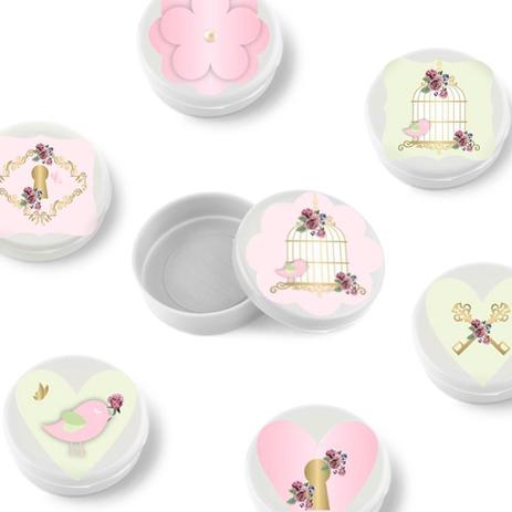 Lembrancinha Mini Latinha Personalizada Jardim Secreto 10 unidades - Festabox Menor preço em Lembrancinha Mini Latinha Personalizada Jardim Secreto 10 unidades - Festabox