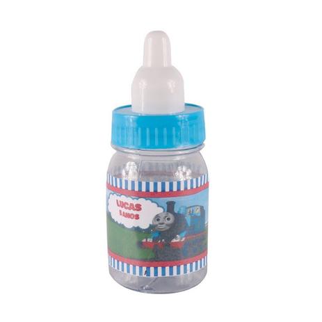 Lembrancinha Mini Mamadeira Personalizada Thomas e Seus Amigos - Aluá festas Menor preço em Lembrancinha Mini Mamadeira Personalizada Thomas e Seus Amigos - Aluá festas