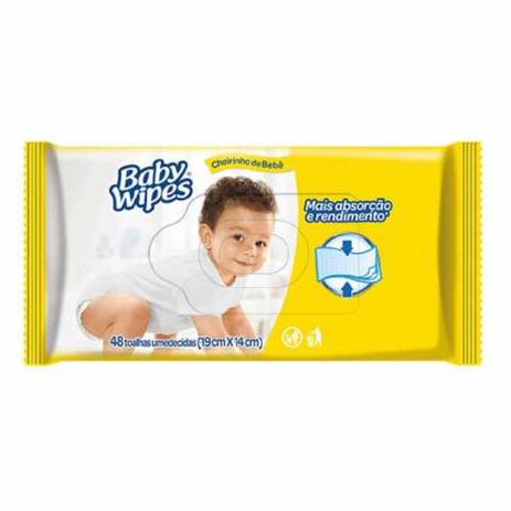 Lenço Umedecido Baby Wipes - 48 Unidades - Hugies é boa?