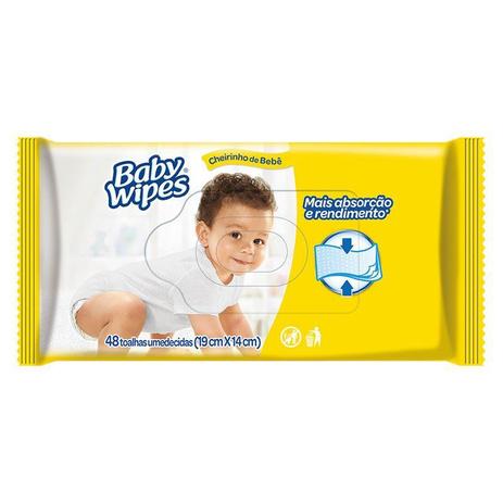 Lenço Umedecido Baby Wipes Turma Da Mônica Com 48 Unidades é boa?
