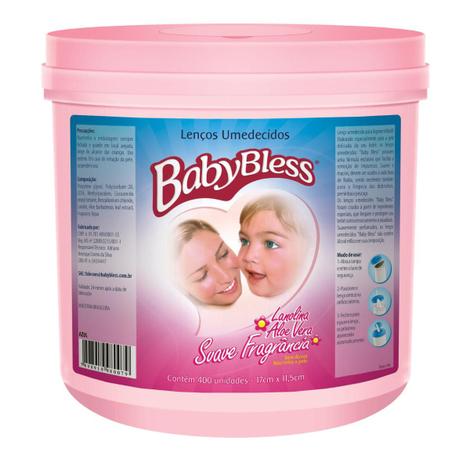 Lenço Umedecido Babybless Balde Rosa 480 Unidades Menor preço em Lenço Umedecido Babybless Balde Rosa 480 Unidades