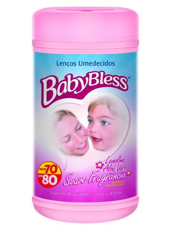 Lenço Umedecido Babybless Pote Rosa 80 Unidades Menor preço em Lenço Umedecido Babybless Pote Rosa 80 Unidades