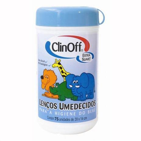 Lenço Umedecido Clin Off Pote Azul 75 Unidades é boa?