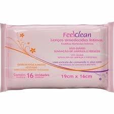 Lenço Umedecido FeelClean Intimos com 16 unidades - Fw Menor preço em Lenço Umedecido FeelClean Intimos com 16 unidades - Fw