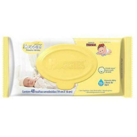 Lenço umedecido sache huggies c/48 pure care - Sem marca Menor preço em Lenço umedecido sache huggies c/48 pure care - Sem marca