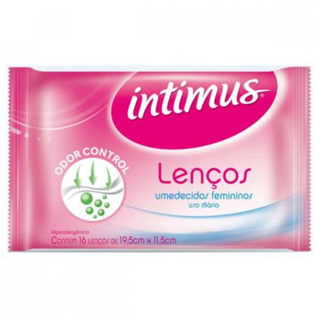 Lenço umedecido sache intimus c/16 sem perfume - Sem marca Menor preço em Lenço umedecido sache intimus c/16 sem perfume - Sem marca