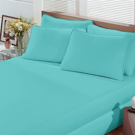 Lençol Avulso Casal Malha Portallar Linha Cores Verde Acqua é boa?