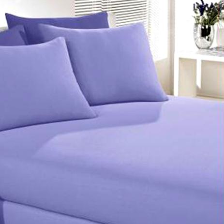 Lençol Avulso Clamatex Casal Malha Liso Aconchego Violeta Menor preço em Lençol Avulso Clamatex Casal Malha Liso Aconchego Violeta