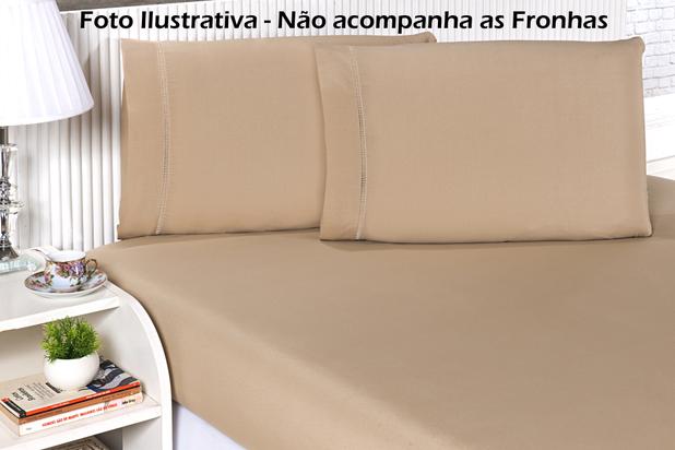 Lençol Avulso Com Elástico Para Cama Casal Padrão de algodão - Enxoval Quarto Casa Caqui - Mercadão dos enxovais Menor preço em Lençol Avulso Com Elástico Para Cama Casal Padrão de algodão - Enxoval Quarto Casa Caqui - Mercadão dos enxovais