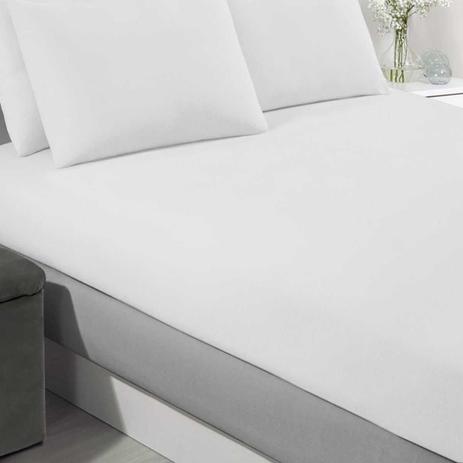 Lençol King Plush Liso Inove 193 x 203 x 38 cm Branco Hedrons Menor preço em Lençol King Plush Liso Inove 193 x 203 x 38 cm Branco Hedrons
