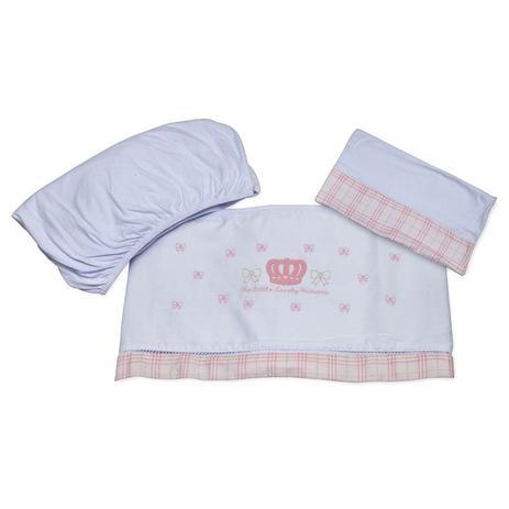 Lençol para Carrinho de Bebê Fustão Lovely Princess - Classic for Baby Menor preço em Lençol para Carrinho de Bebê Fustão Lovely Princess - Classic for Baby