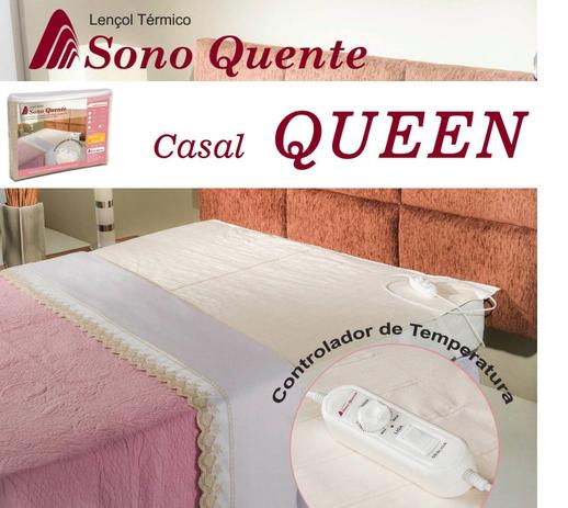 Lençol Térmico Casal / Queen 16 Temperaturas Luxo Certificado INMETRO - Sono Quente Menor preço em Lençol Térmico Casal / Queen 16 Temperaturas Luxo Certificado INMETRO - Sono Quente