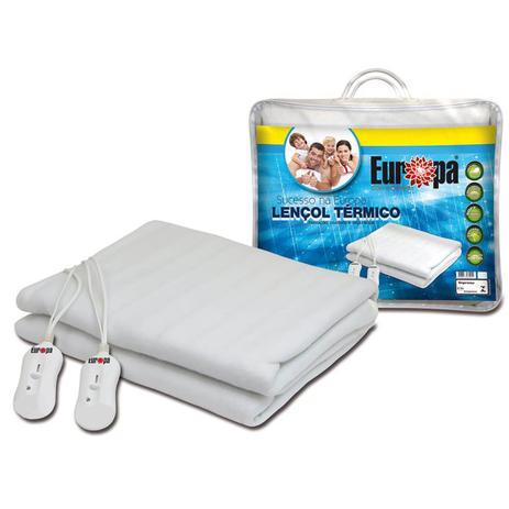 Lençol Térmico De Casal Para Cama Queen 220V 3 Níveis Temperatura - Europa casa e conforto Menor preço em Lençol Térmico De Casal Para Cama Queen 220V 3 Níveis Temperatura - Europa casa e conforto