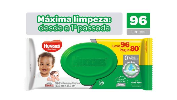 Lenços Umedecida Huggies Classic 96 Toalhas Menor preço em Lenços Umedecida Huggies Classic 96 Toalhas