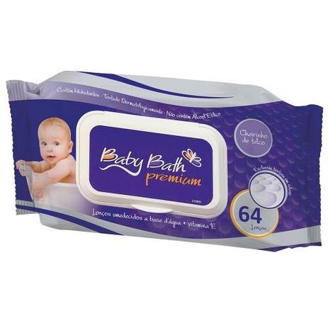 Lenços umedecidos baby bath premium (12 pacotes) com 744 unidades Menor preço em Lenços umedecidos baby bath premium (12 pacotes) com 744 unidades
