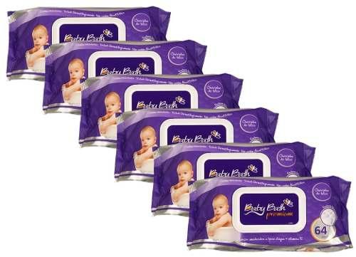 Lenços Umedecidos Baby Bath Premium (6 Pacotes) Menor preço em Lenços Umedecidos Baby Bath Premium (6 Pacotes)