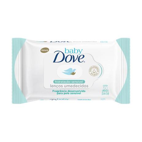 Lenços Umedecidos Baby Dove Hidratação Sensível 50un Menor preço em Lenços Umedecidos Baby Dove Hidratação Sensível 50un