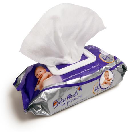 Lenços Umedecidos Com 64 Baby Bath Premium - Brasbaby Menor preço em Lenços Umedecidos Com 64 Baby Bath Premium - Brasbaby