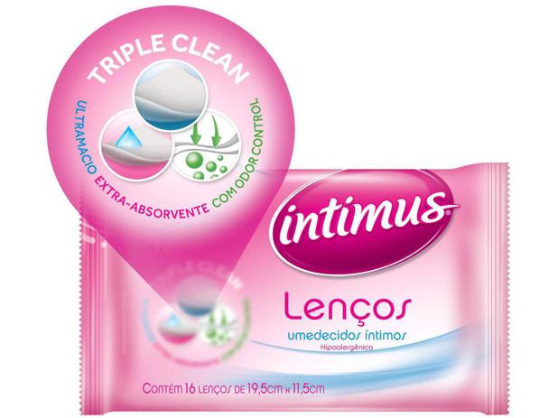 Lenços Umedecidos Intimus Triple Clean - 16 Unidades é boa?