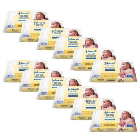 Lenços Umedecidos Johnsons Baby Recém-Nascido Sem Fragrância 576 unidades Menor preço em Lenços Umedecidos Johnsons Baby Recém-Nascido Sem Fragrância 576 unidades