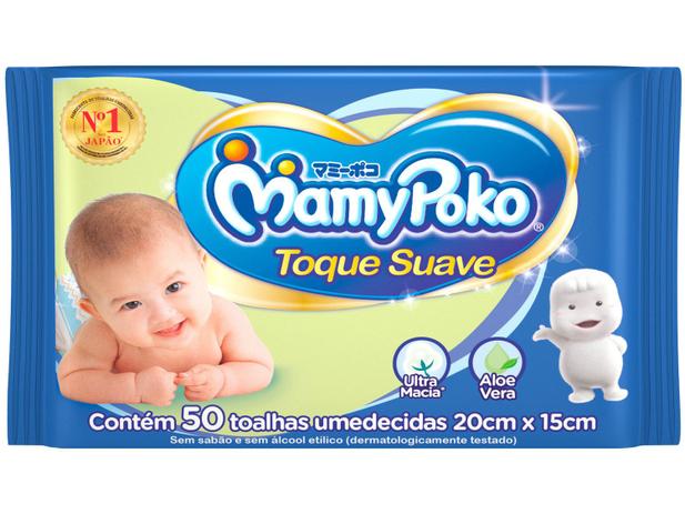 Lenços Umedecidos MamyPoko Toque Suave - 50 Unidades Menor preço em Lenços Umedecidos MamyPoko Toque Suave - 50 Unidades
